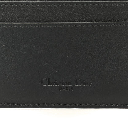 Christian Dior Calfskin Animals Card Holder Green 6 of 9
