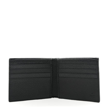 Gucci Piuma Calfskin Jumbo GG Embossed Wallet Black 5 of 7