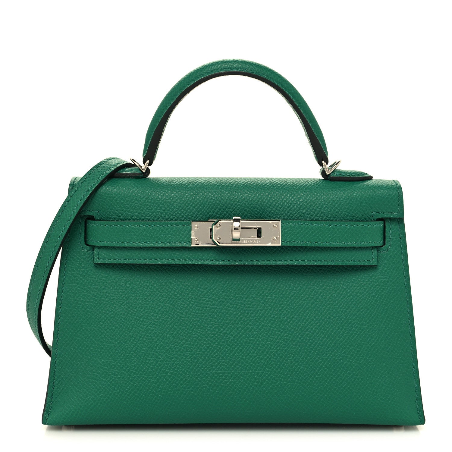 Hermes Epsom Mini Kelly Sellier 20 Vert Vertigo 1 of 10