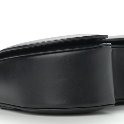 Off-White OFF WHITE Calfskin Burrow Saddle Bag Black 8 of 13
