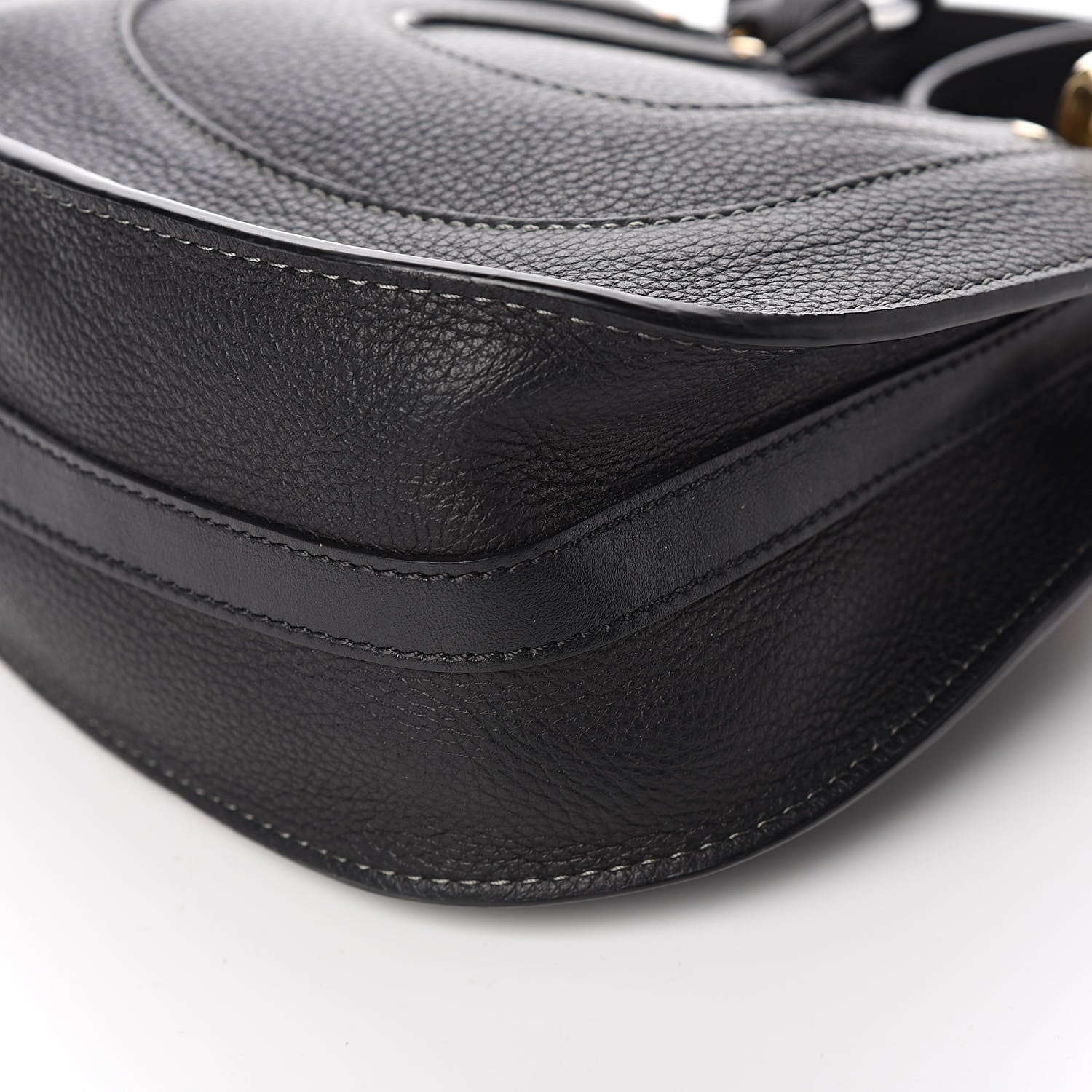 Chloe Grained Calfskin Nano Hayley Hobo Black 8 of 9
