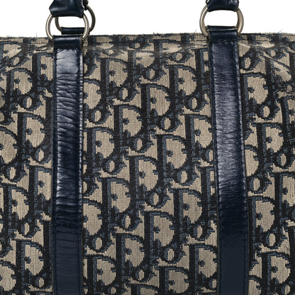 Christian Dior Monogram Boston Navy 9 of 11