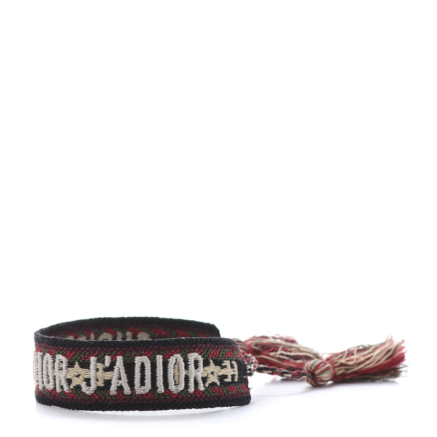 Christian Dior Woven Cotton J'Adior Friendship Bracelet Set Multicolor 5 of 8