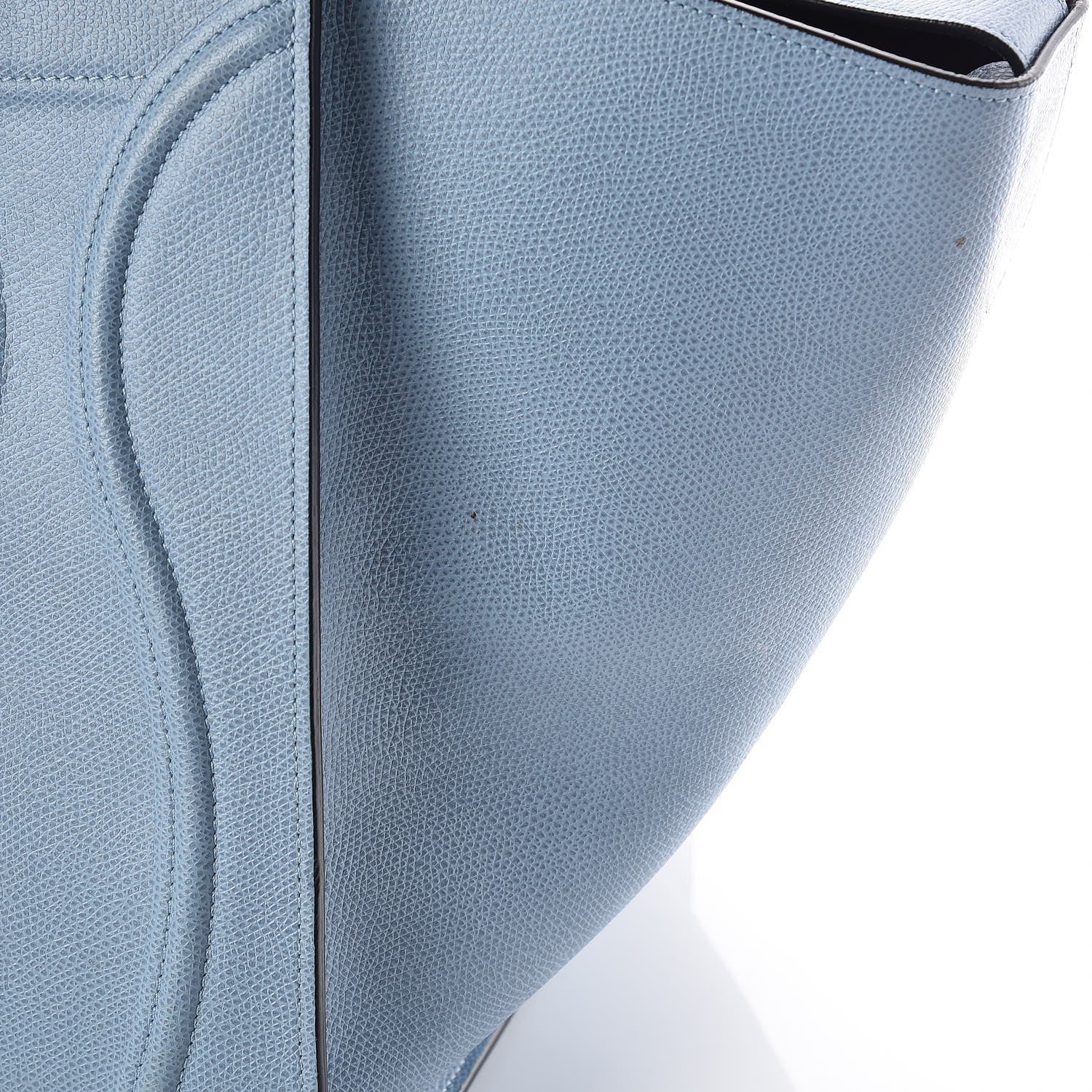 Celine Grained Calfskin Medium Phantom Luggage Sky Blue 11 of 15