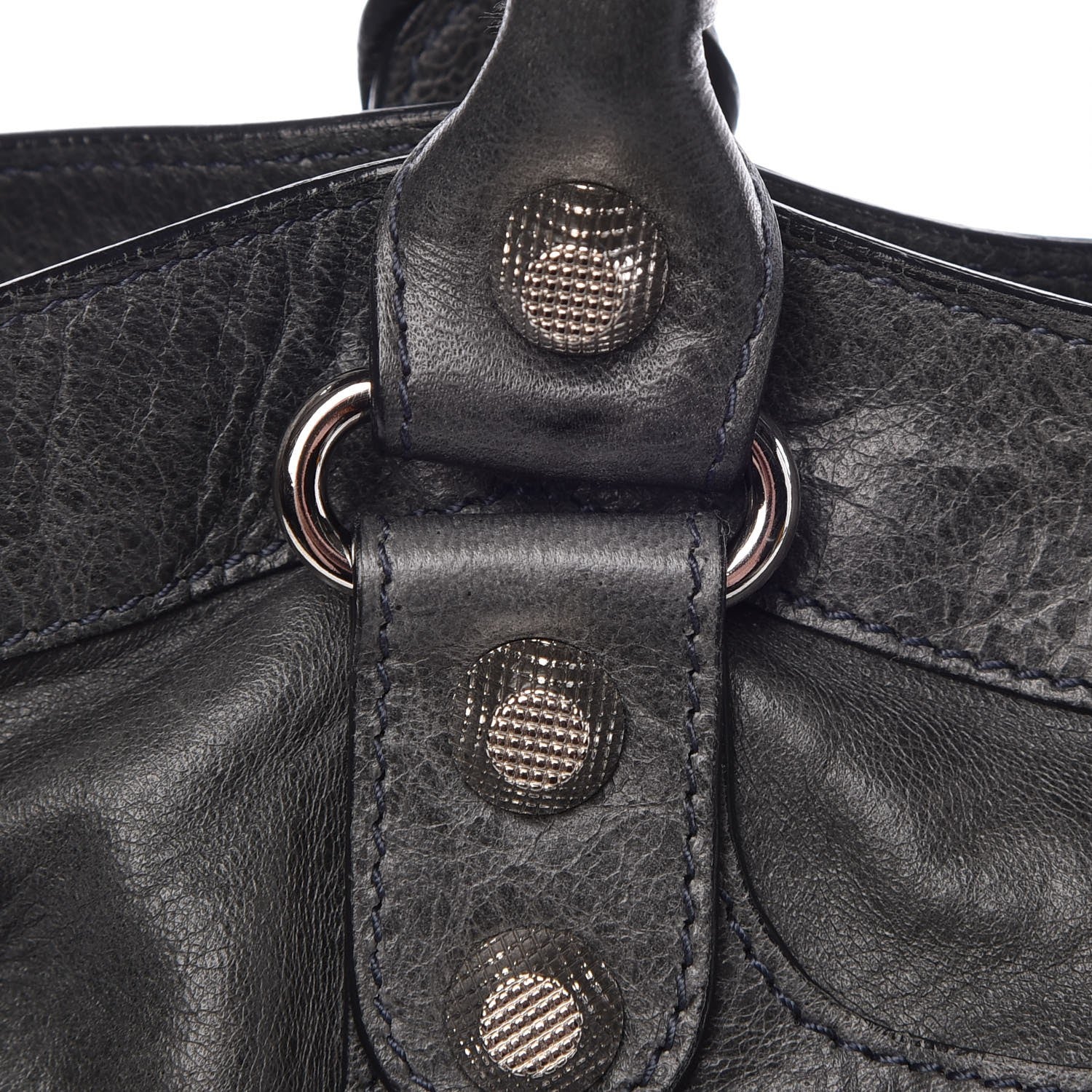Balenciaga Agneau Giant 12 Silver Hardware Town Anthracite 9 of 10