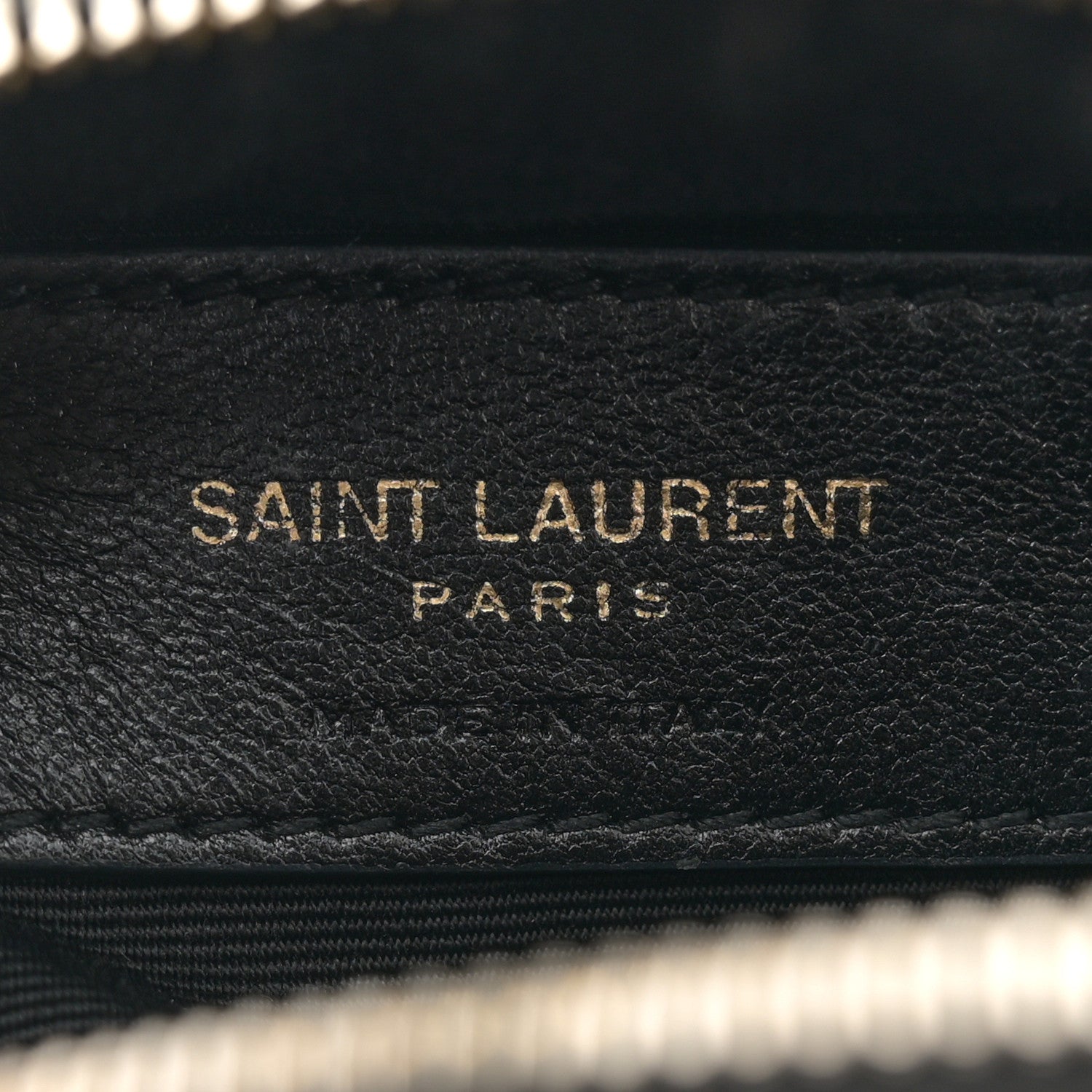 Saint Laurent Lambskin Monogram Mini Sade Tube Bag Black 6 of 12