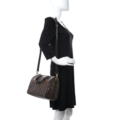 Louis Vuitton Damier Ebene Speedy Bandouliere 25 2 of 12