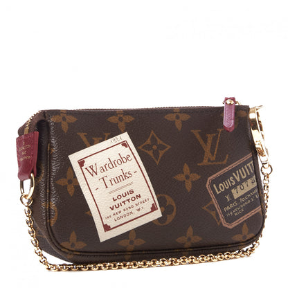 Louis Vuitton Monogram Trunks and Bags Mini Pochette 2 of 8
