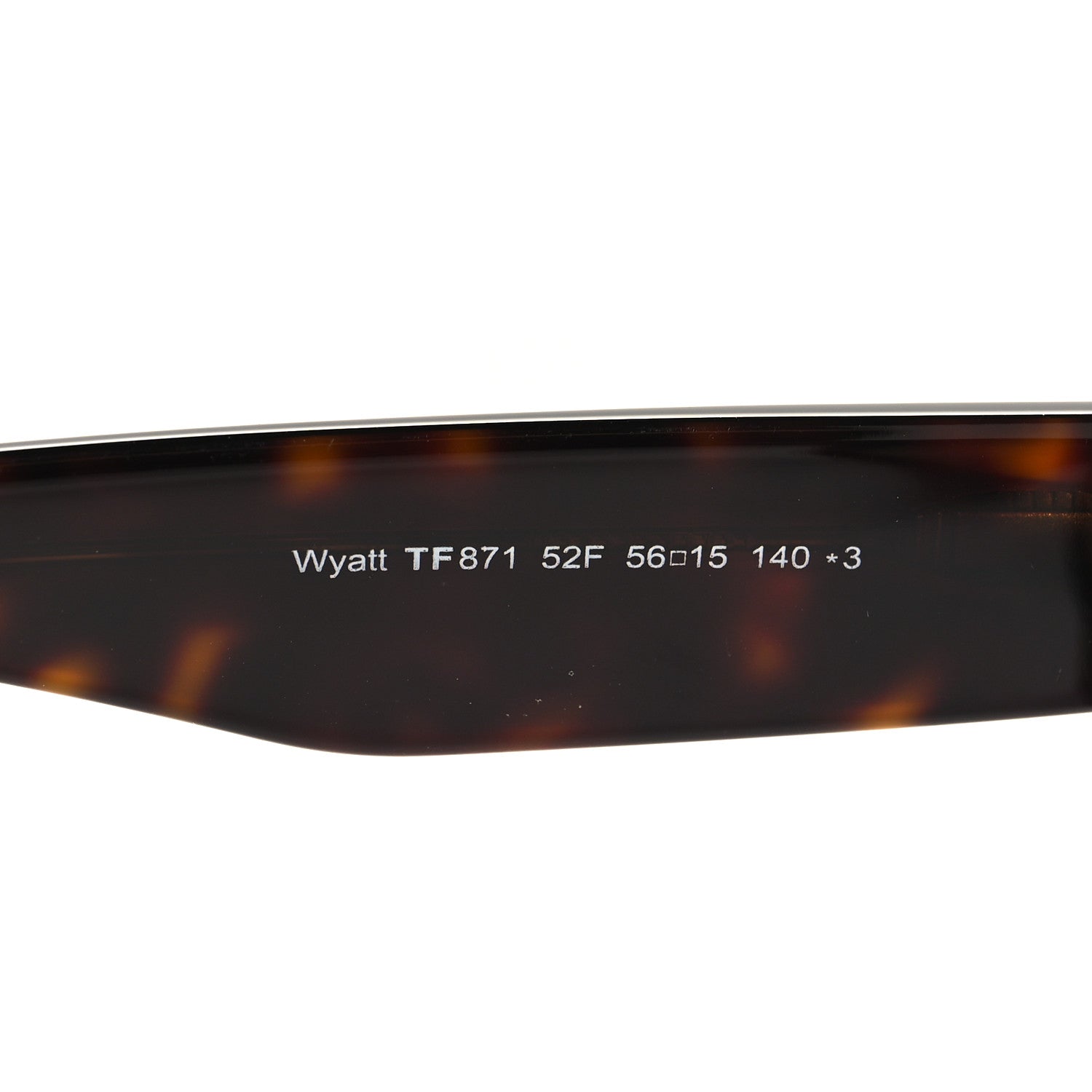 Tom Ford Acetate Wyatt Sunglasses TF871 Tortoise 6 of 8