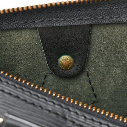 Louis Vuitton Epi Speedy 25 Black 12 of 15