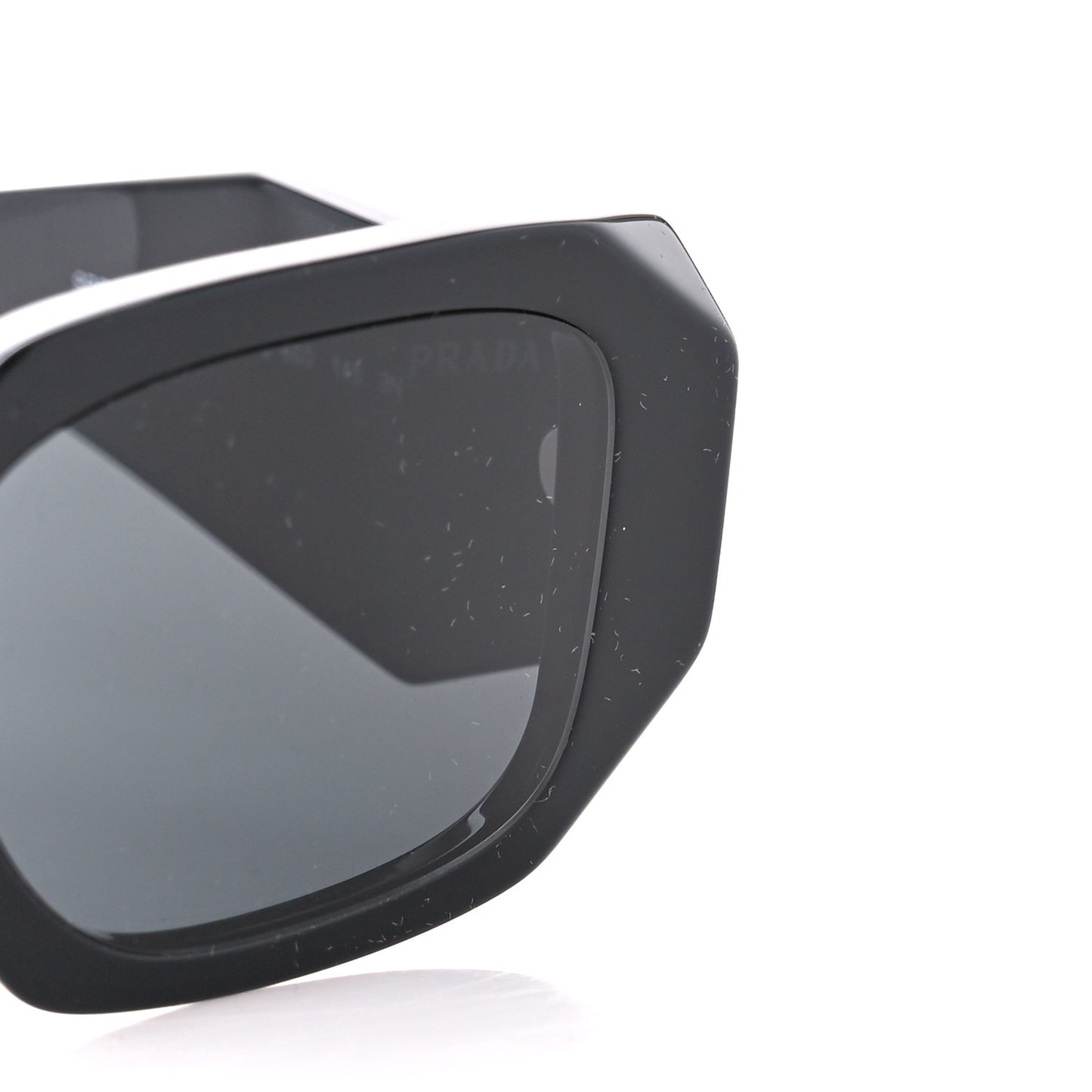 Acetate Symbole Sunglasses SPR 17W Black