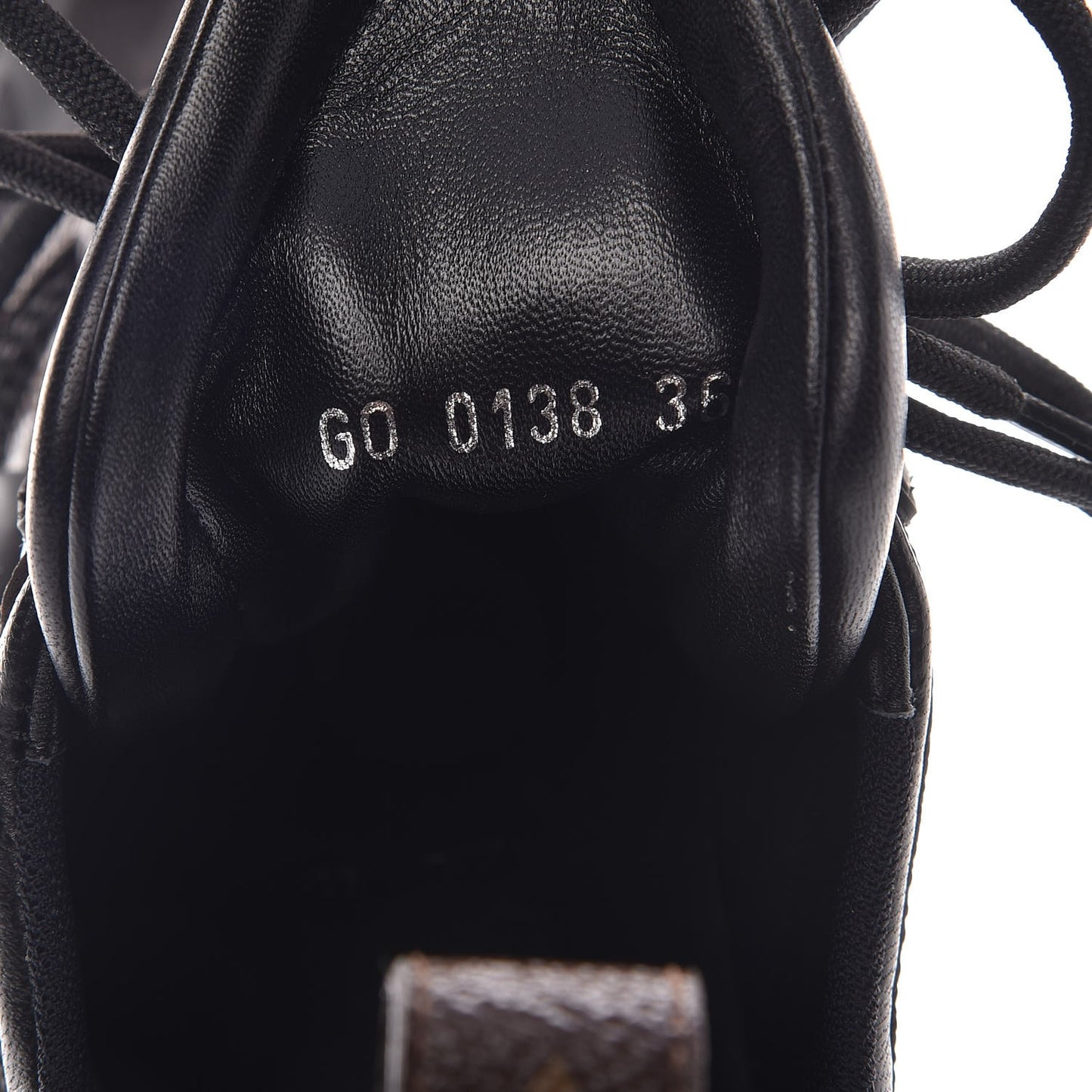 Calfskin Patent Monogram LV Archlight Sneakers 36.5 Black