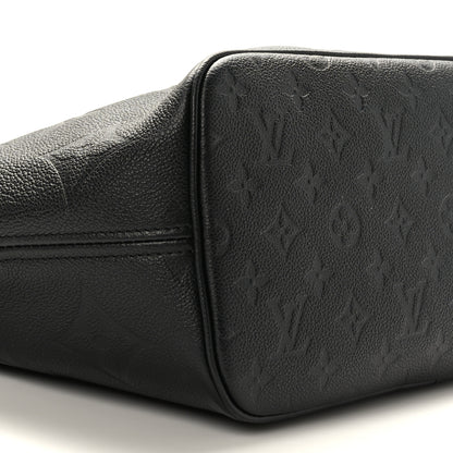 Louis Vuitton Empreinte Monogram Giant Neverfull MM Black 8 of 9