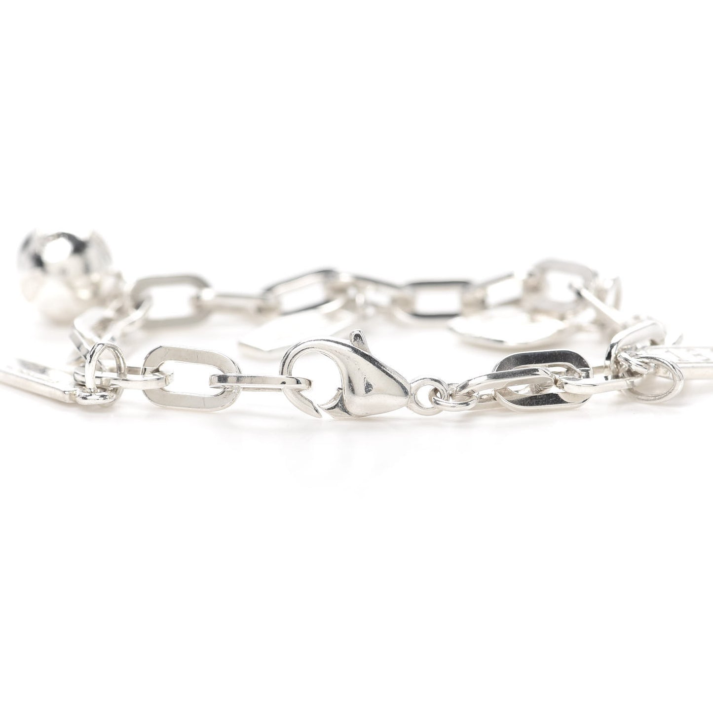 Sterling Silver 1837 Charm Bracelet
