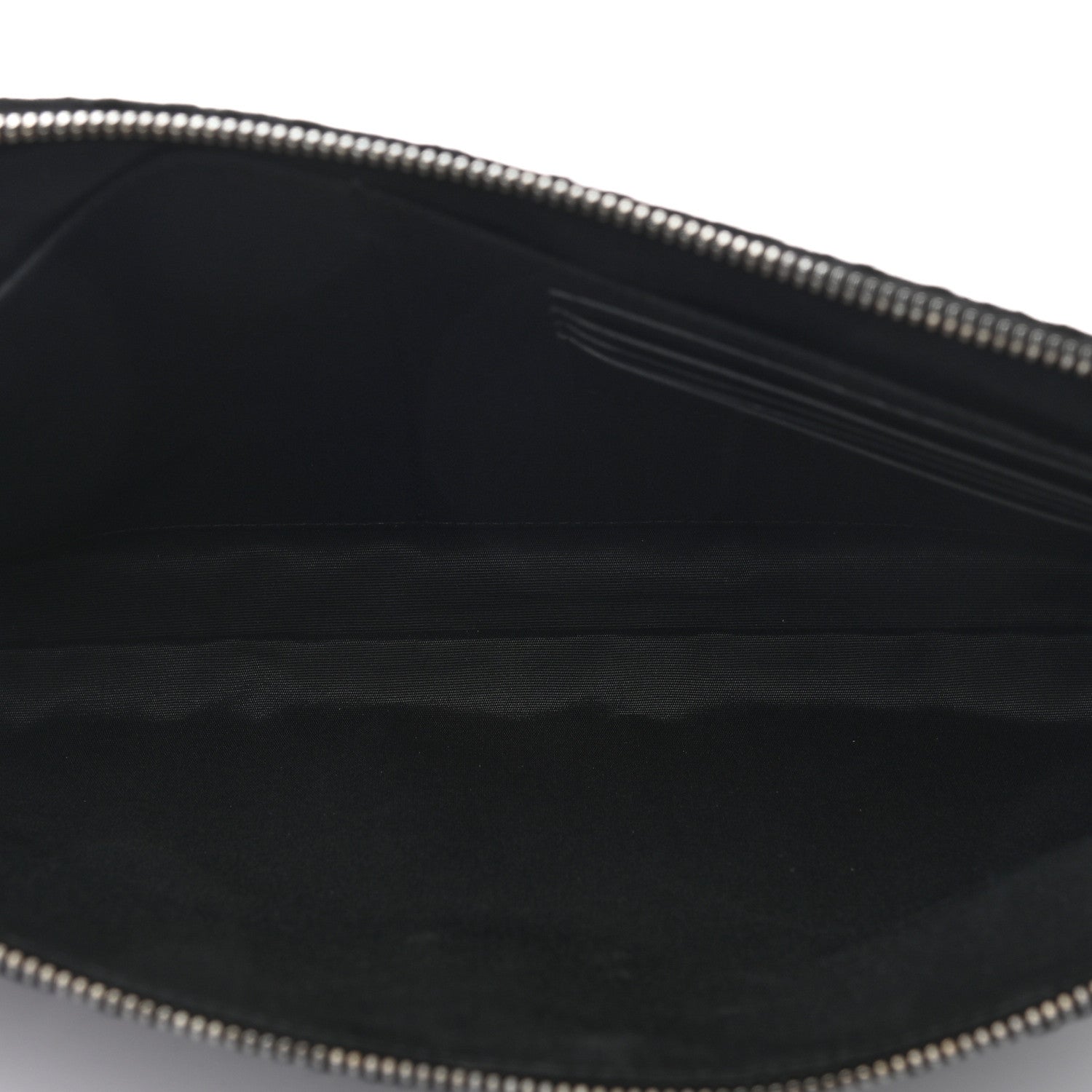 Christian Dior Oblique Jacquard Triangle Case Black Multicolor 5 of 7
