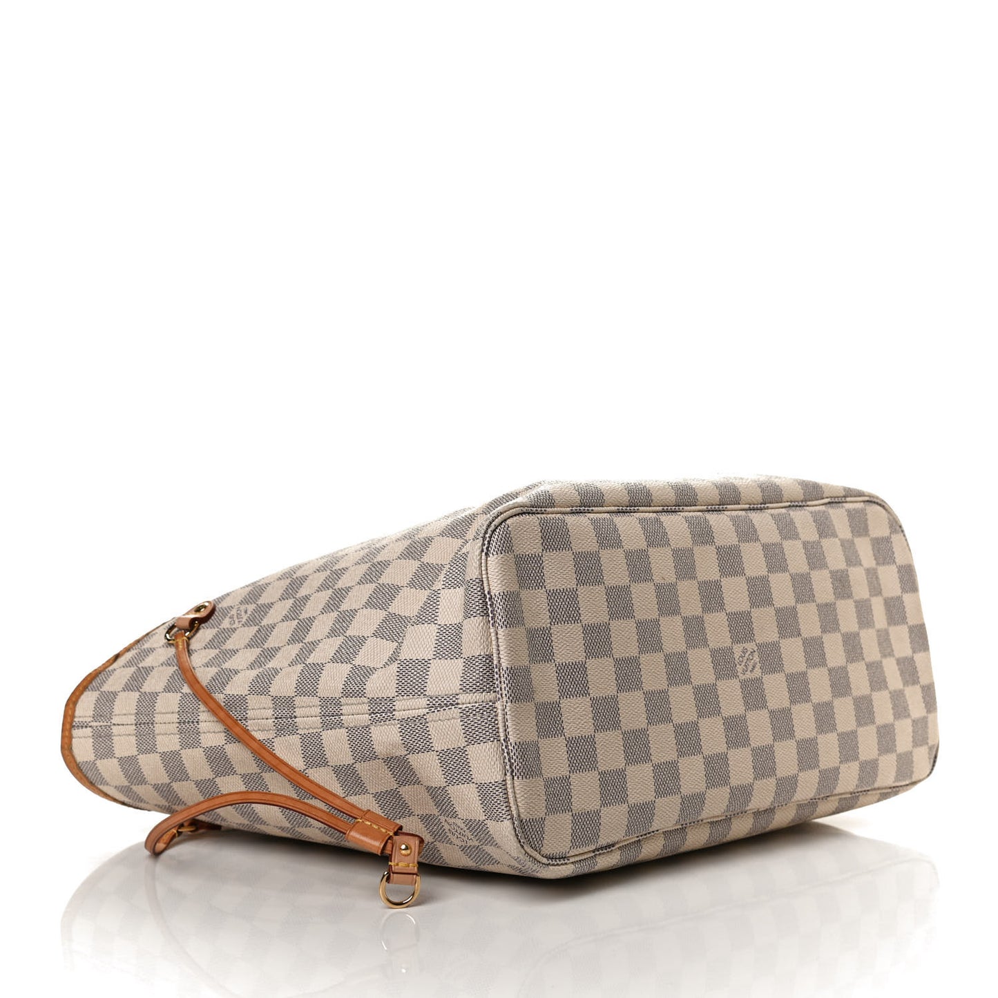 Damier Azur Neo Neverfull MM Rose Ballerine