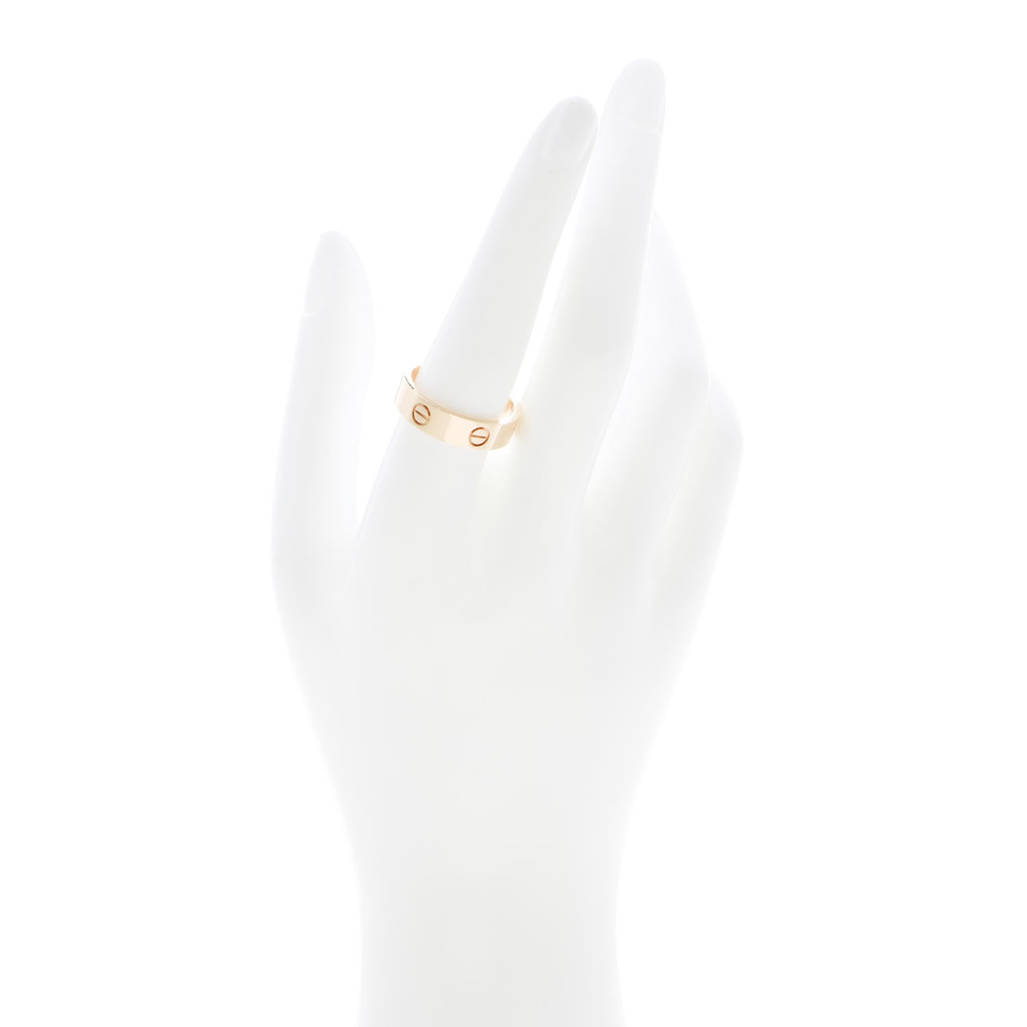 Cartier 18K Yellow Gold 5.5mm LOVE Ring 60 9 2 of 4
