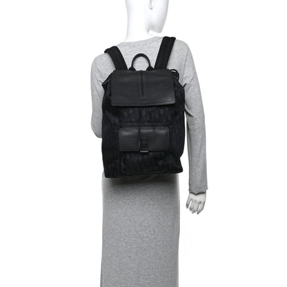 Christian Dior Oblique Motion Backpack Black 3 of 12