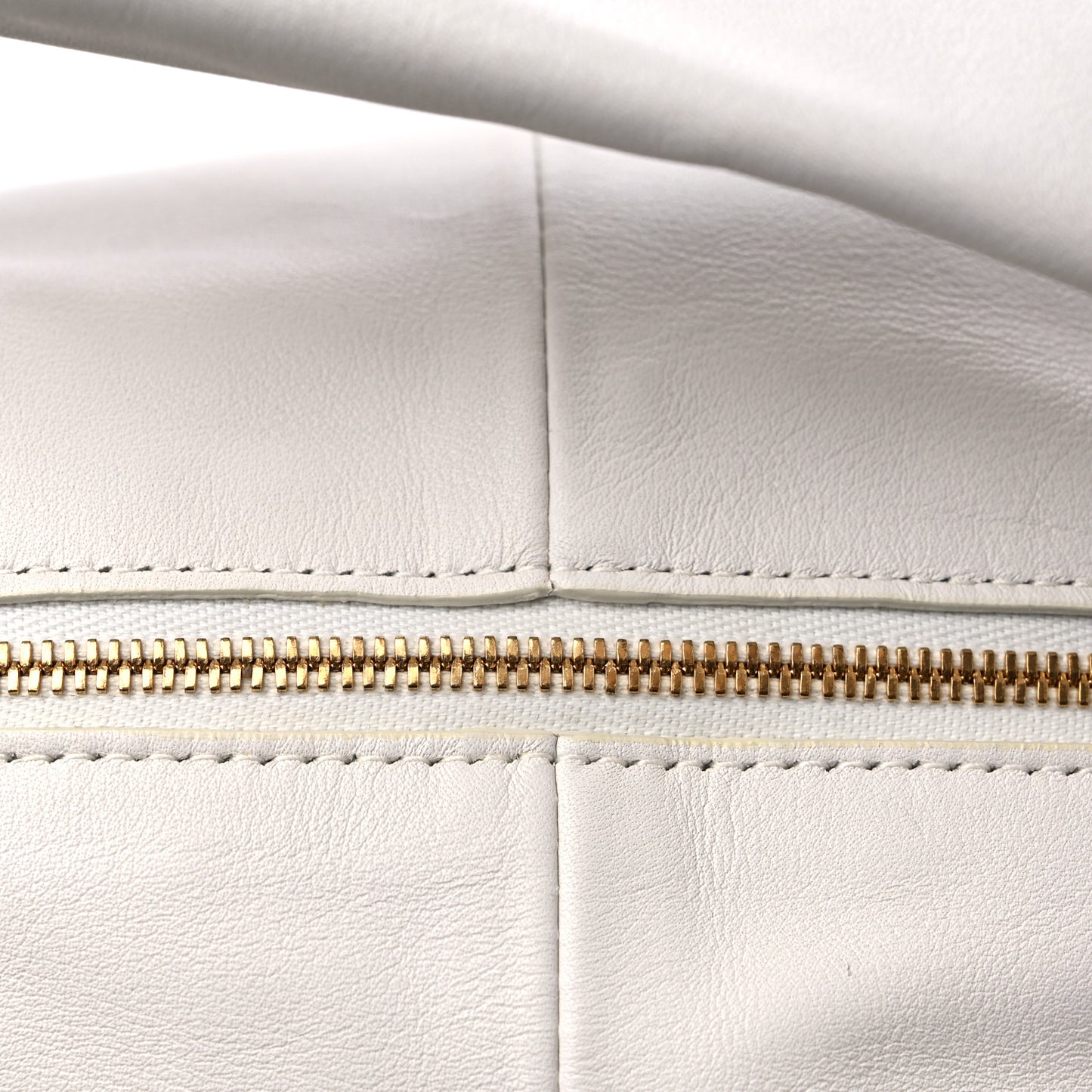 Calfskin Mini Double Knot Bag White