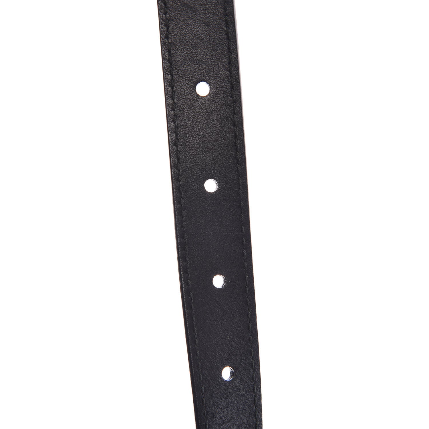Gucci Calfskin Double G 20mm Belt 90 36 Black 6 of 6