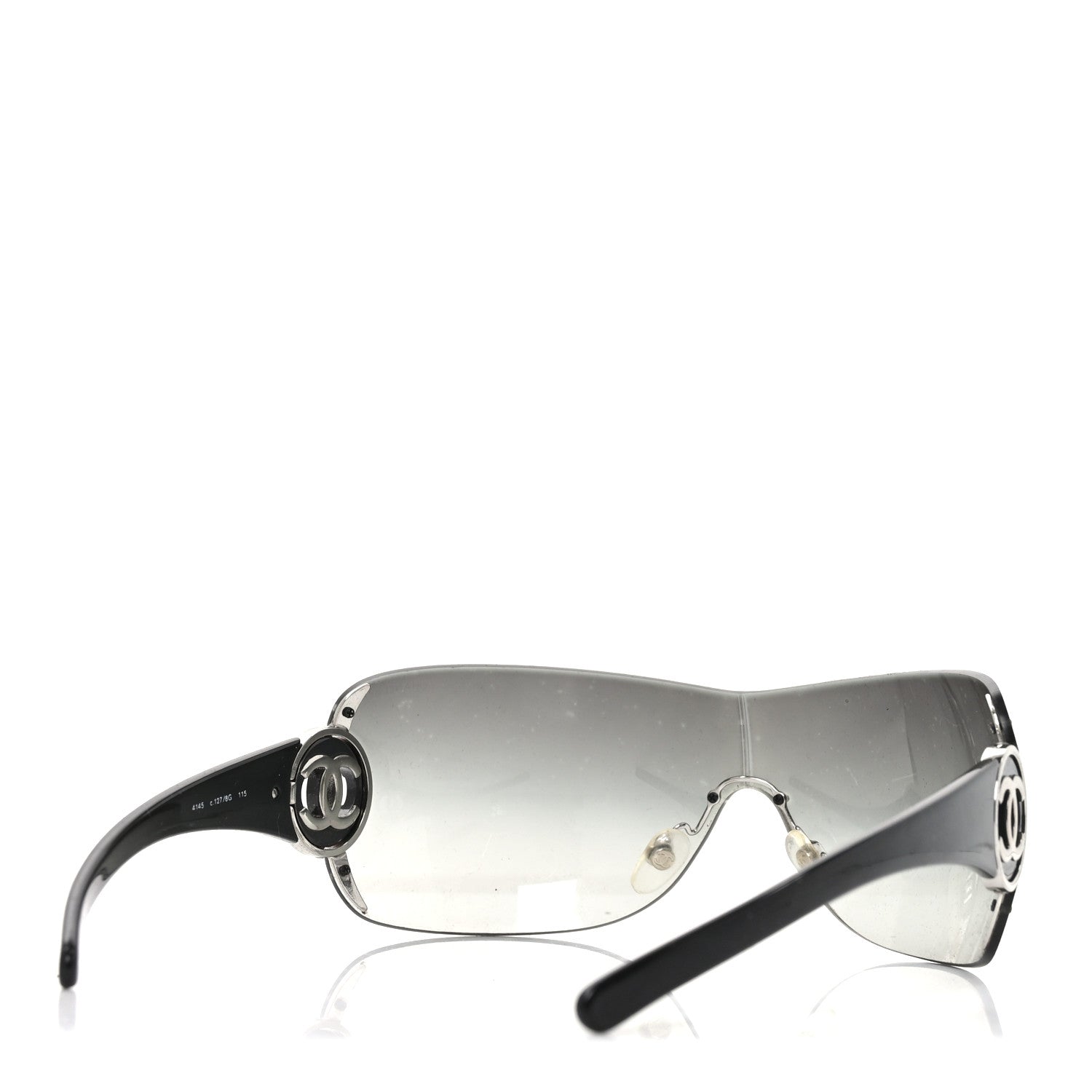 CHANEL サングラス 4145 シャネル Chanel CC Sunglasses 4145 Black 1893921 – FASHIONPHILE