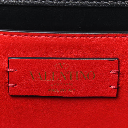 Valentino Garavani Grainy Calfskin Small VSling Shoulder Bag Black 6 of 8