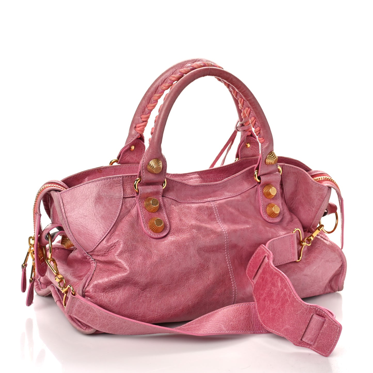 Agneau Giant 21 Silver Hardware Part Time Pivoine Bubblegum