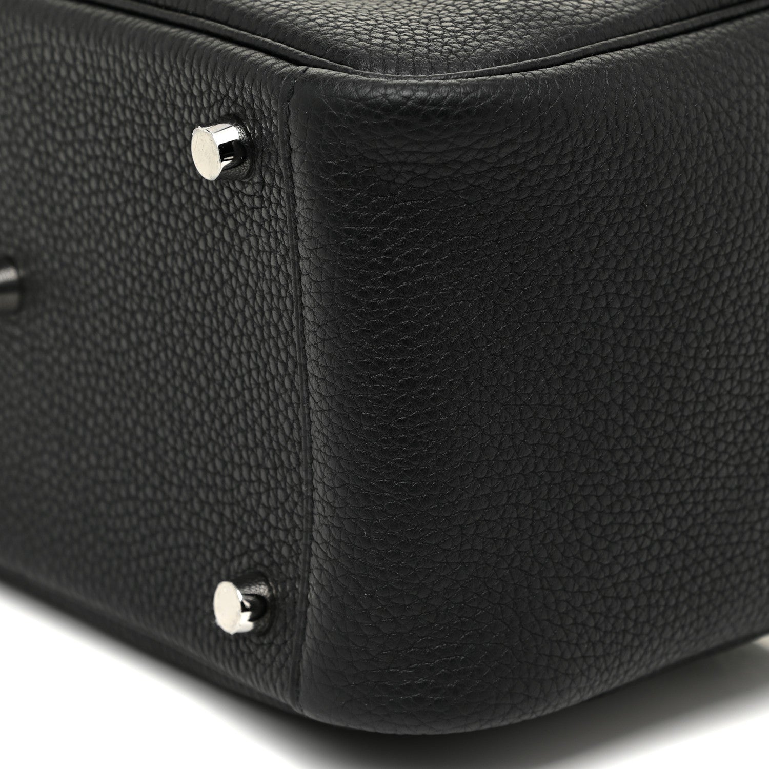 Hermes Taurillon Clemence Lindy 26 Black 9 of 9