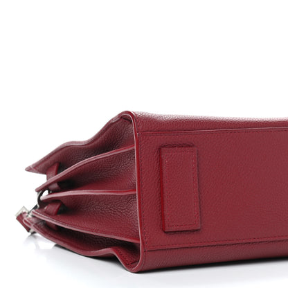 Saint Laurent Grained Calfskin Nano Sac De Jour Souple Palissandre 10 of 11