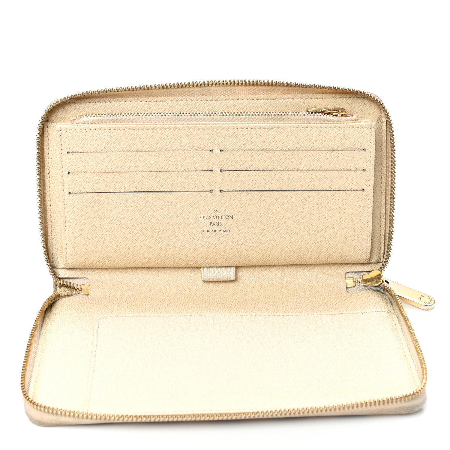 Louis Vuitton Damier Azur Zippy Organizer Wallet 5 of 12