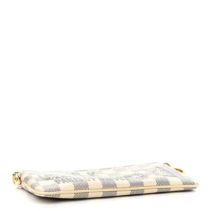 Louis Vuitton Damier Azur Trunk Pochette Milla MM 4 of 10