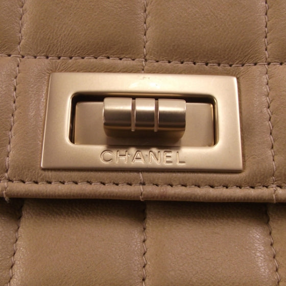 Lambskin Quilted Double Mademoiselle Flap
