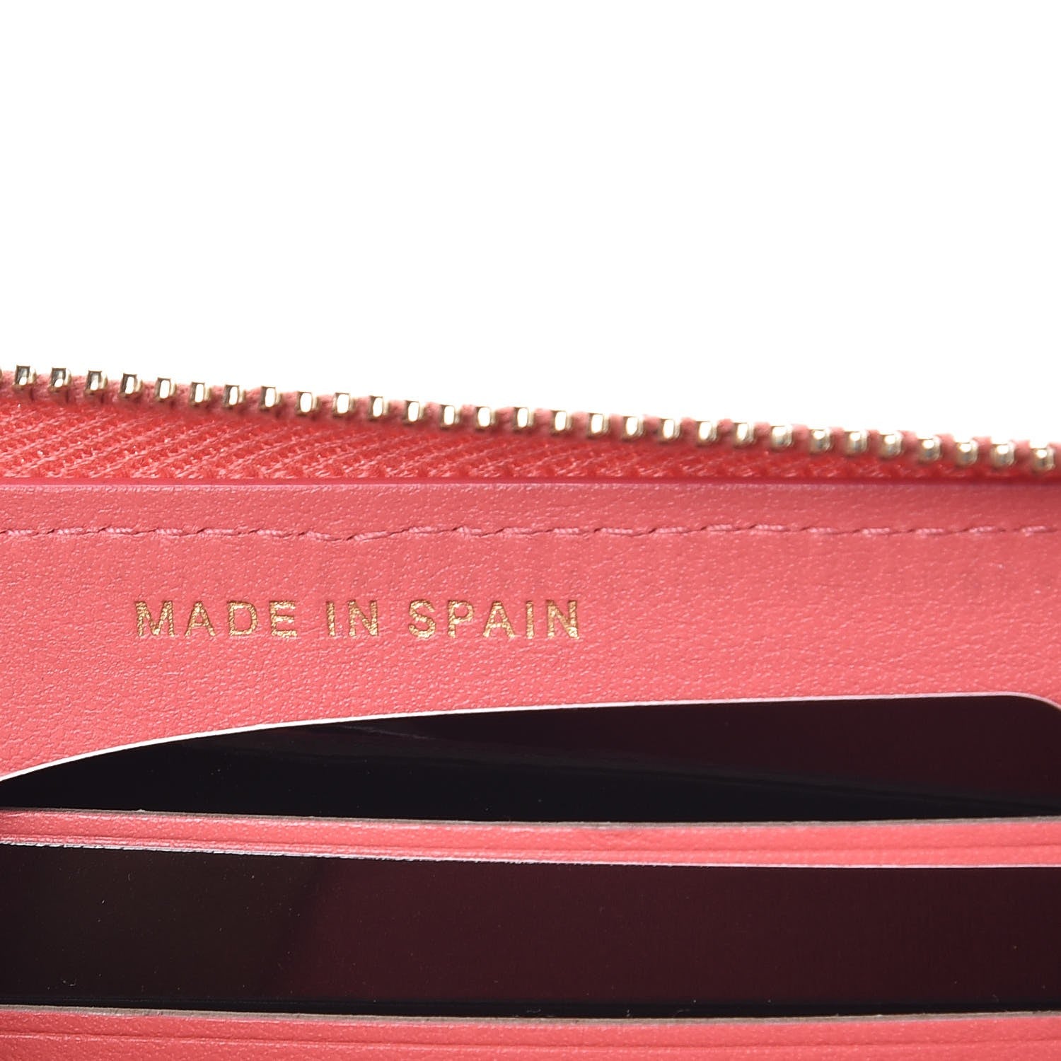 Chanel Caviar Quilted Small Zip Around Wallet Pink 7 of 9