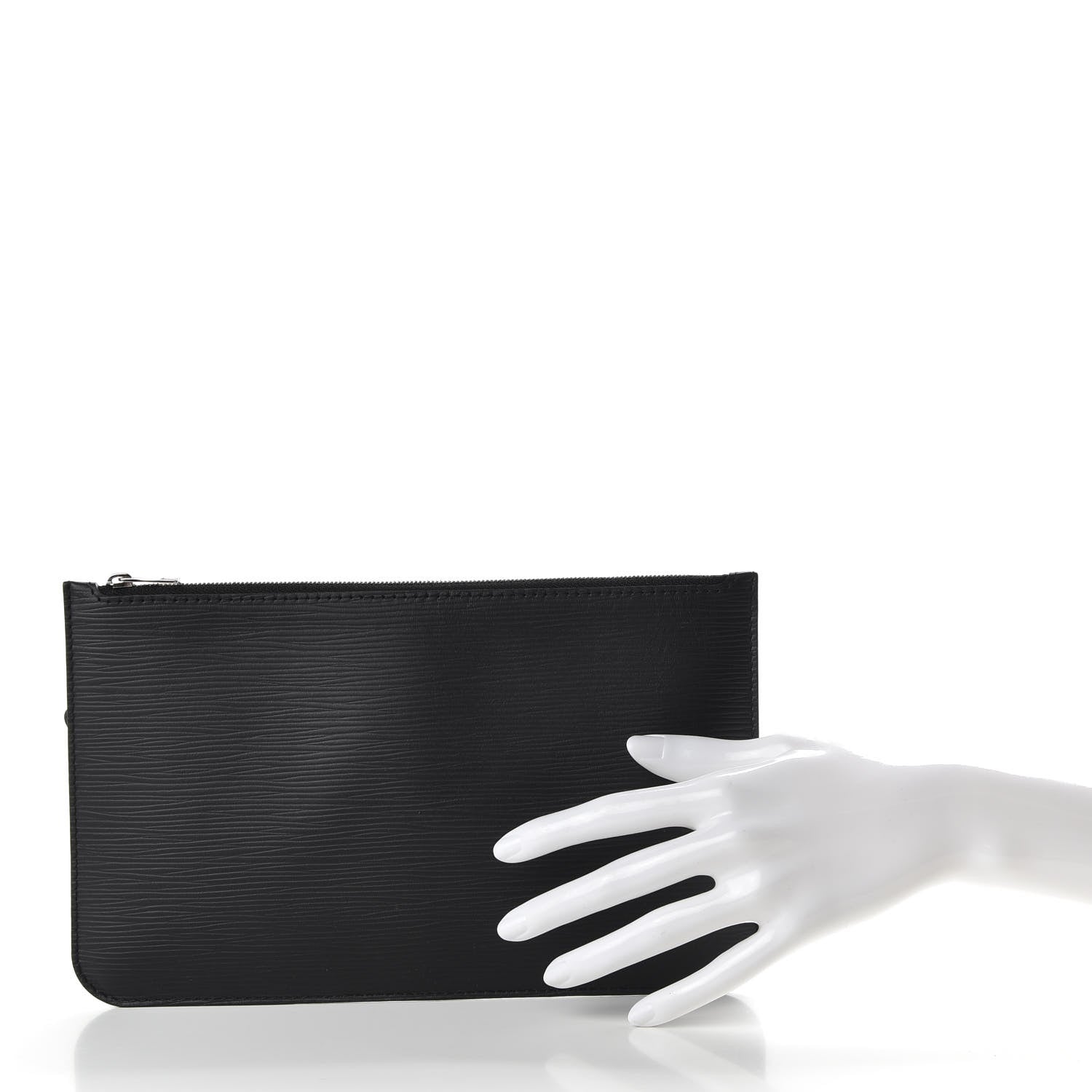 Louis Vuitton Epi Neverfull Pochette MM GM Black 2 of 7