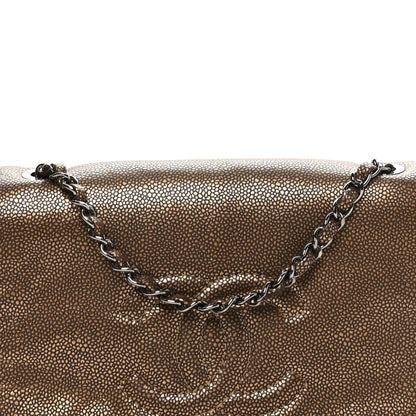 Chanel Metallic Caviar Medium Timeless CC Flap Bronze Bronze 8 of 10