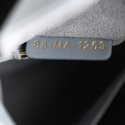 Christian Dior Lambskin Cannage Small My ABCDior Lady Dior Cloud Blue 7 of 11