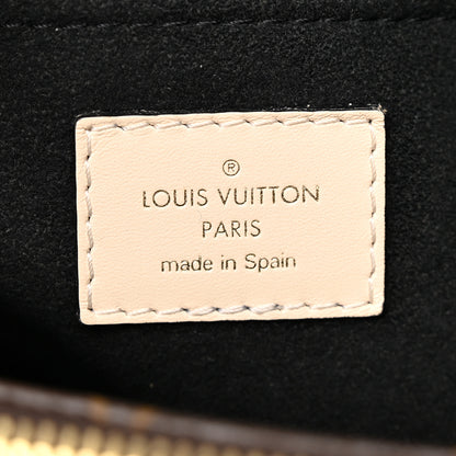 Louis Vuitton Monogram Braided Montaigne MM Creme Beige 7 of 16