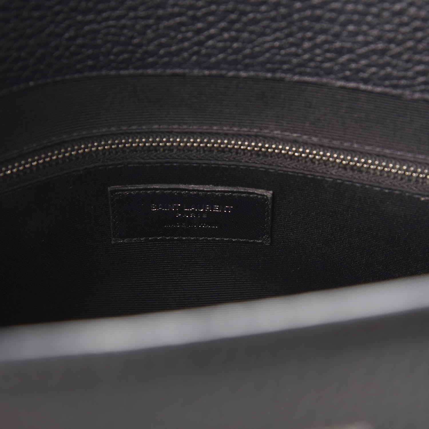 Saint Laurent Grained Calfskin Large Sac De Jour Carryall Black 5 of 10