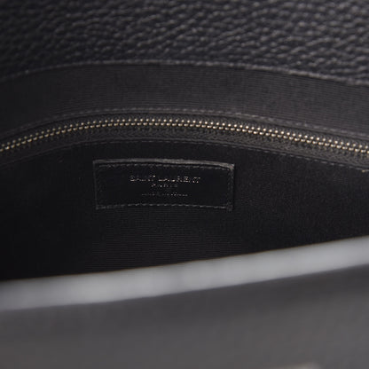 Saint Laurent Grained Calfskin Large Sac De Jour Carryall Black 5 of 10