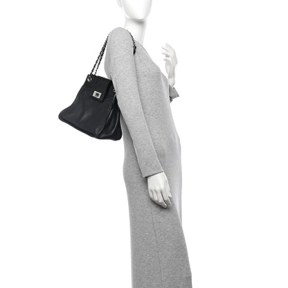 Chanel Calfskin Mademoiselle Shoulder Bag Black 2 of 13