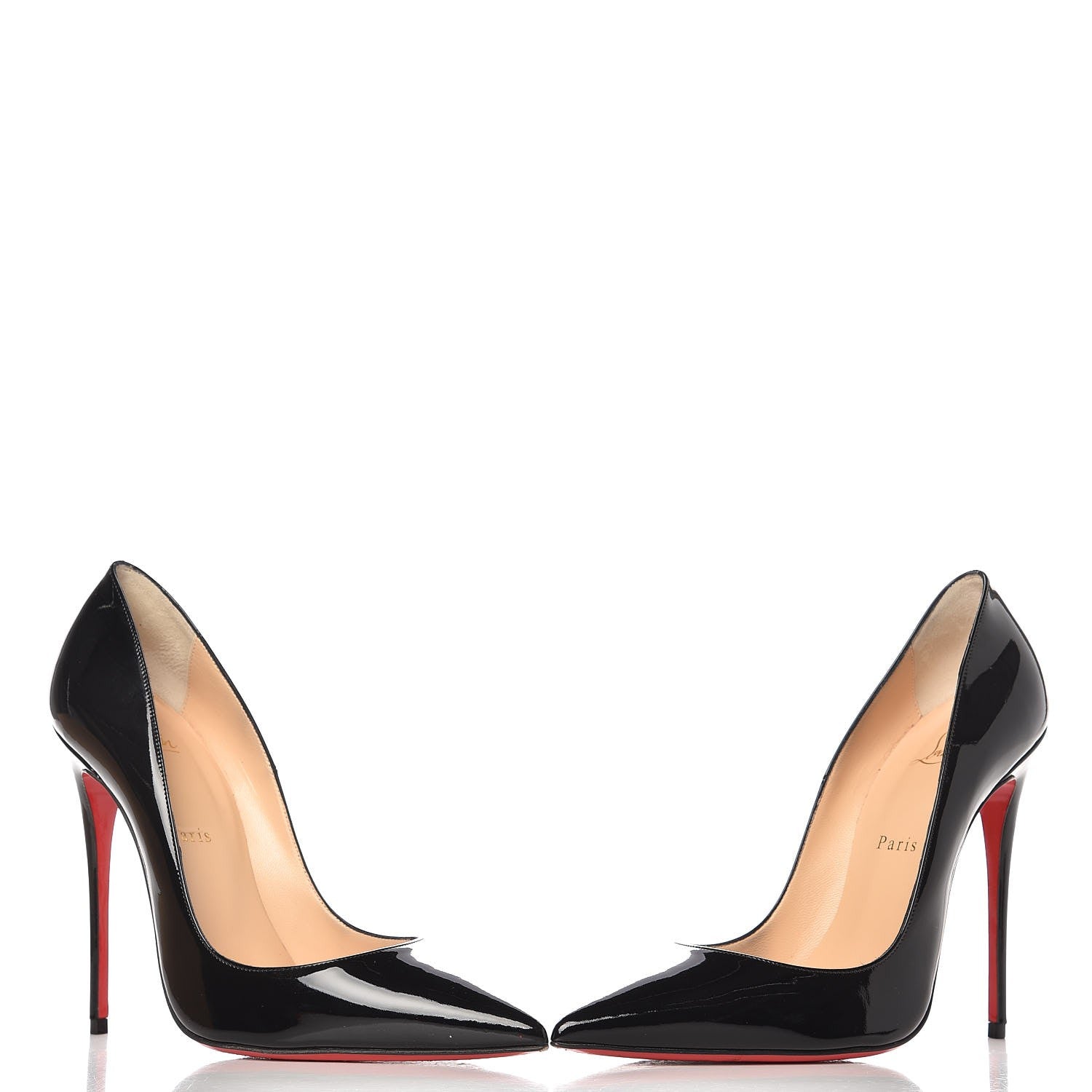 Christian Louboutin Patent So Kate 120 Pumps 39.5 Black 5 of 11