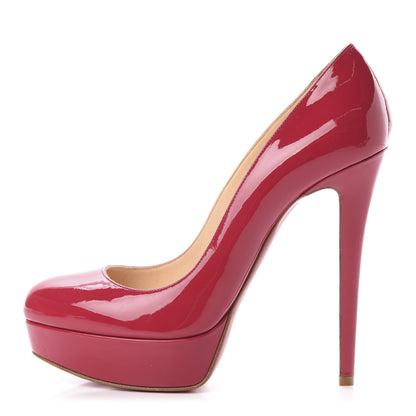 Christian Louboutin Patent Bianca 140 Pumps 39 Fuchsia 1 of 7