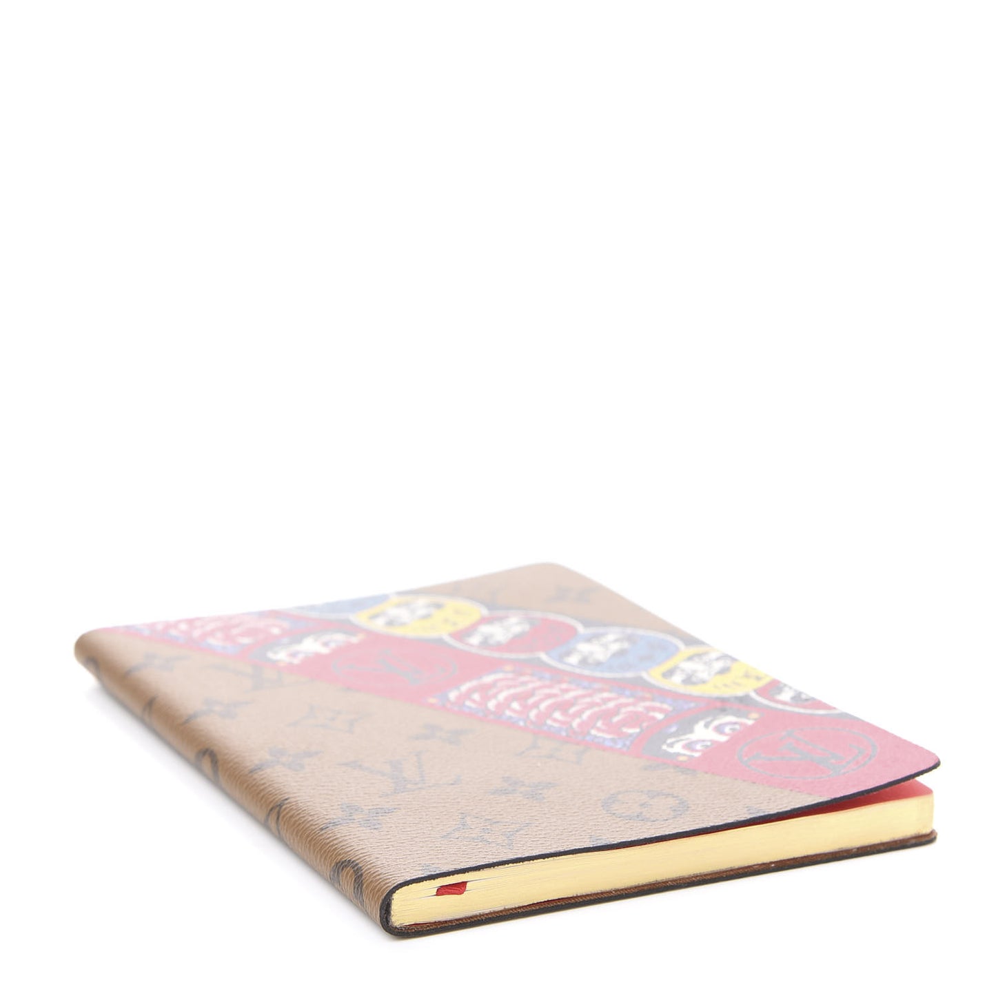 Reverse Monogram Kabuki Stickers Clemence Notebook