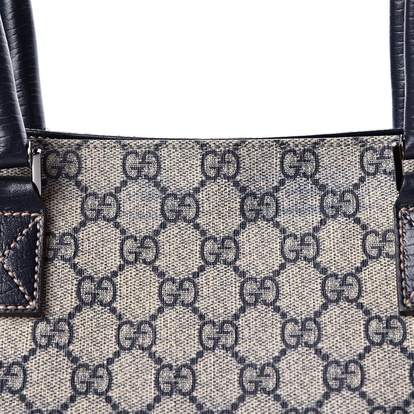 Soft GG Supreme Monogram Vertical Tote Navy