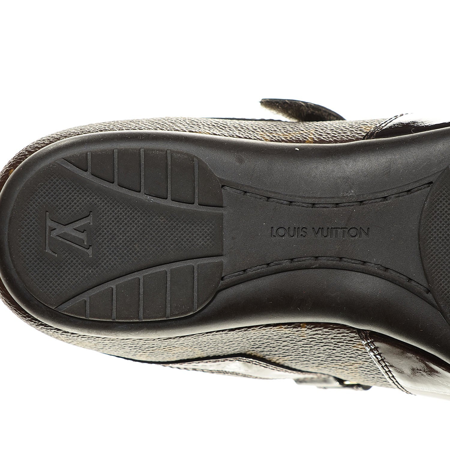 Louis Vuitton Patent Monogram Globe Trotter Sneakers 35 6 of 8