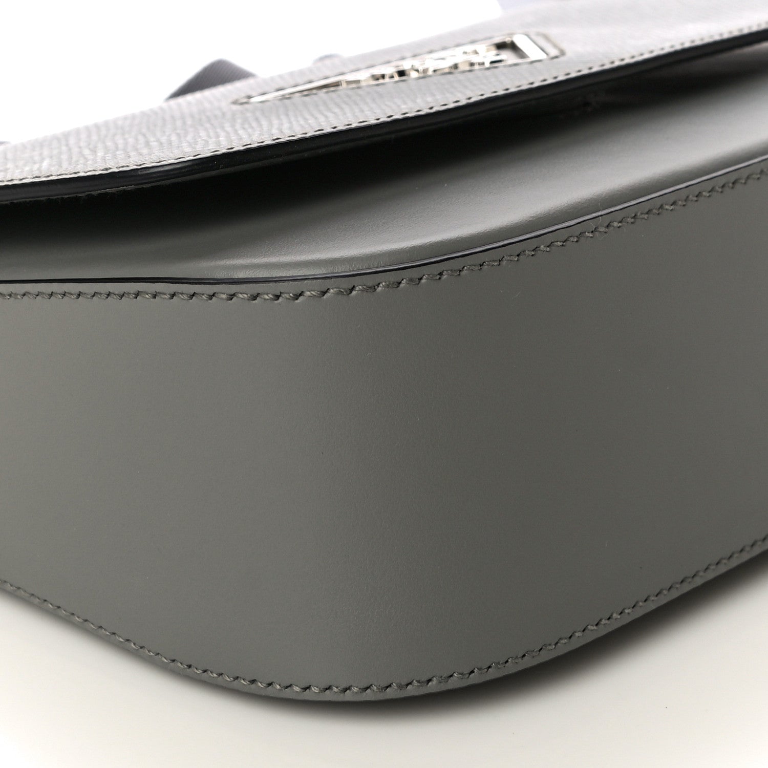 Prada Saffiano Cuir Identity Shoulder Bag Ardesia 8 of 10