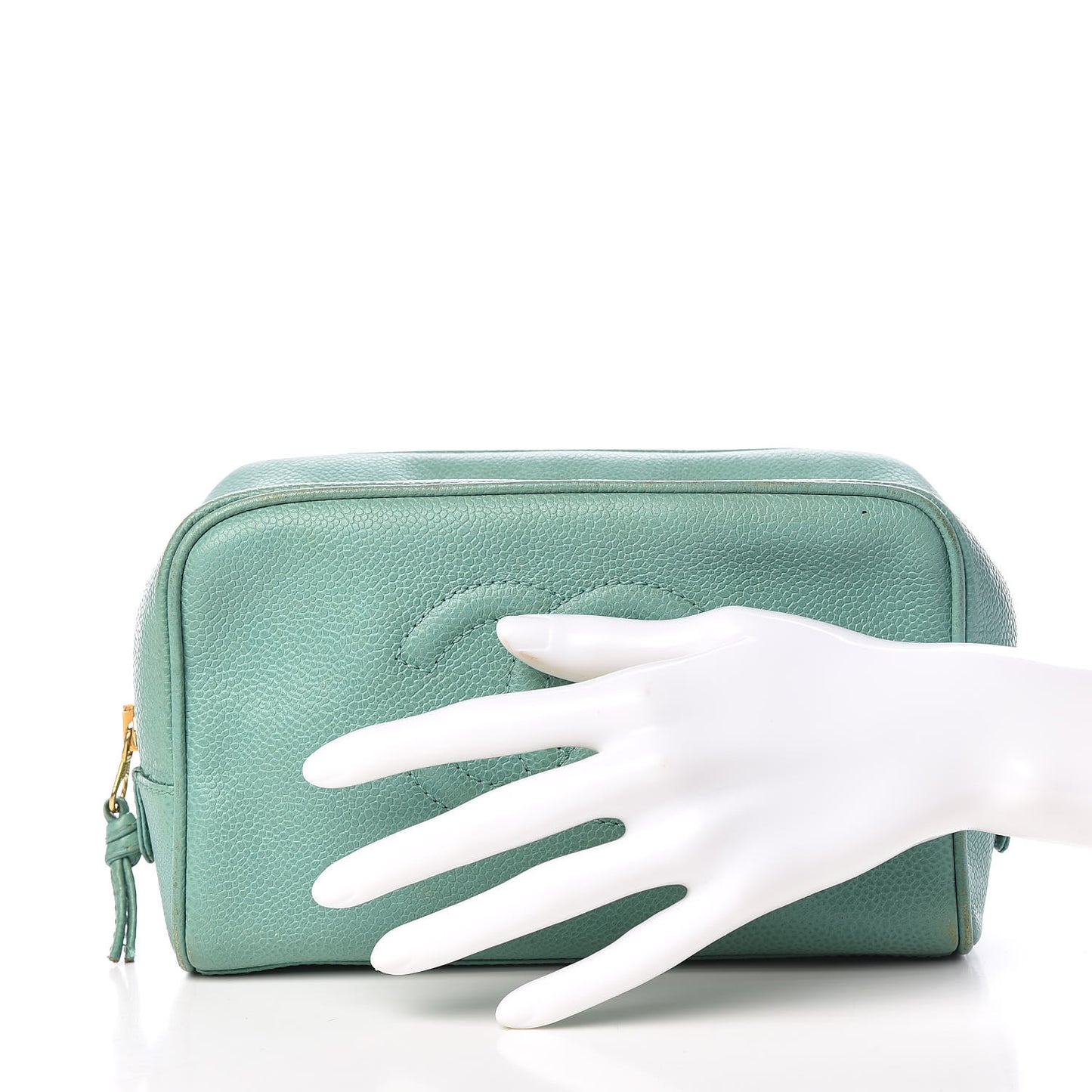 Caviar CC Large Cosmetic Case Green