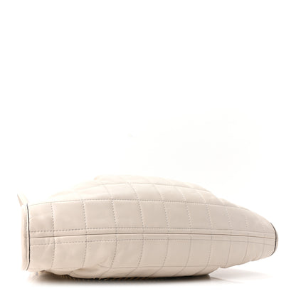 Gucci Calfskin Quilted Medium Deco Tote Bag Mystic White 4 of 10