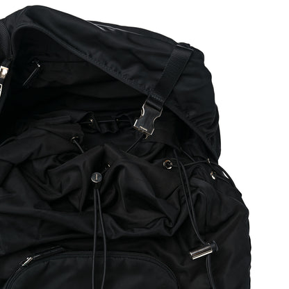 Prada Tessuto Nylon Montagna Double Buckle Backpack Black 10 of 10