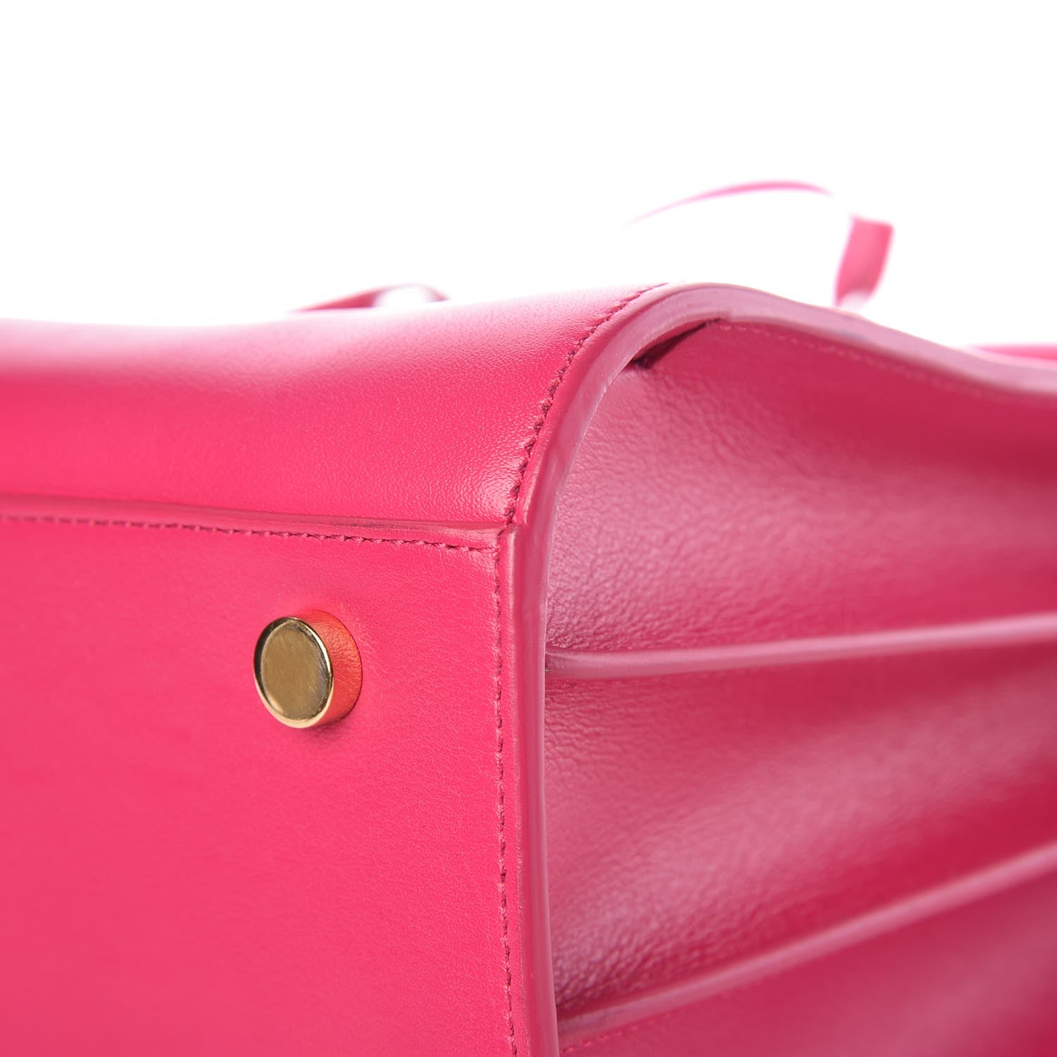 Saint Laurent Calfskin Small Sac De Jour Bubblegum 13 of 14